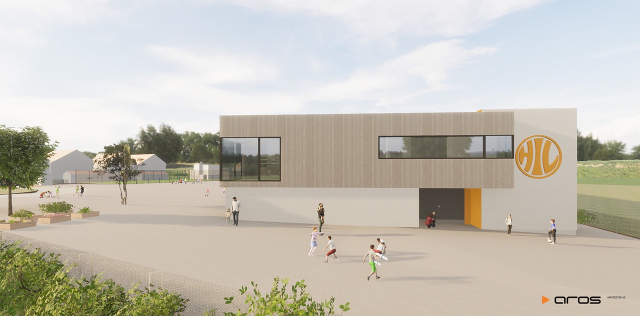 Snart fyrste spadestikk for påbygget til hallen